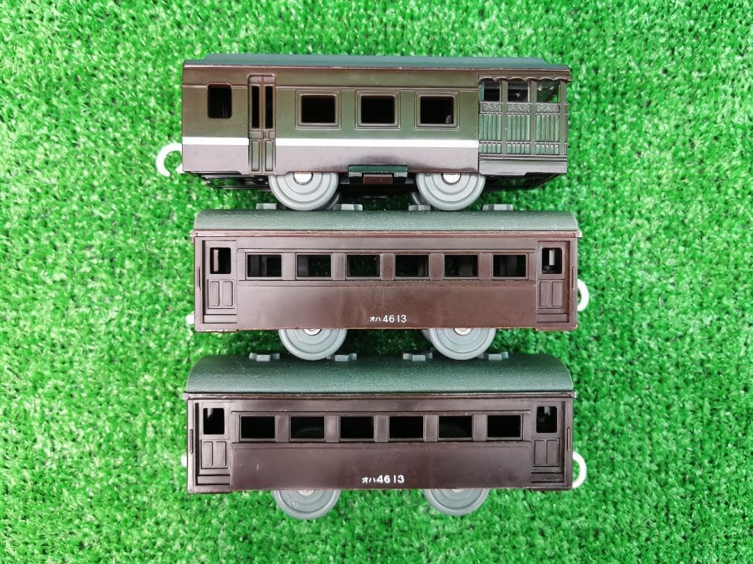 Takara Tomy - 【箱なし】プラレール　ディーゼル機関車DI51200 &amp;オハ4613車両セット Takara Tomy - 【箱なし】プラレール ディーゼル機関車DI51200